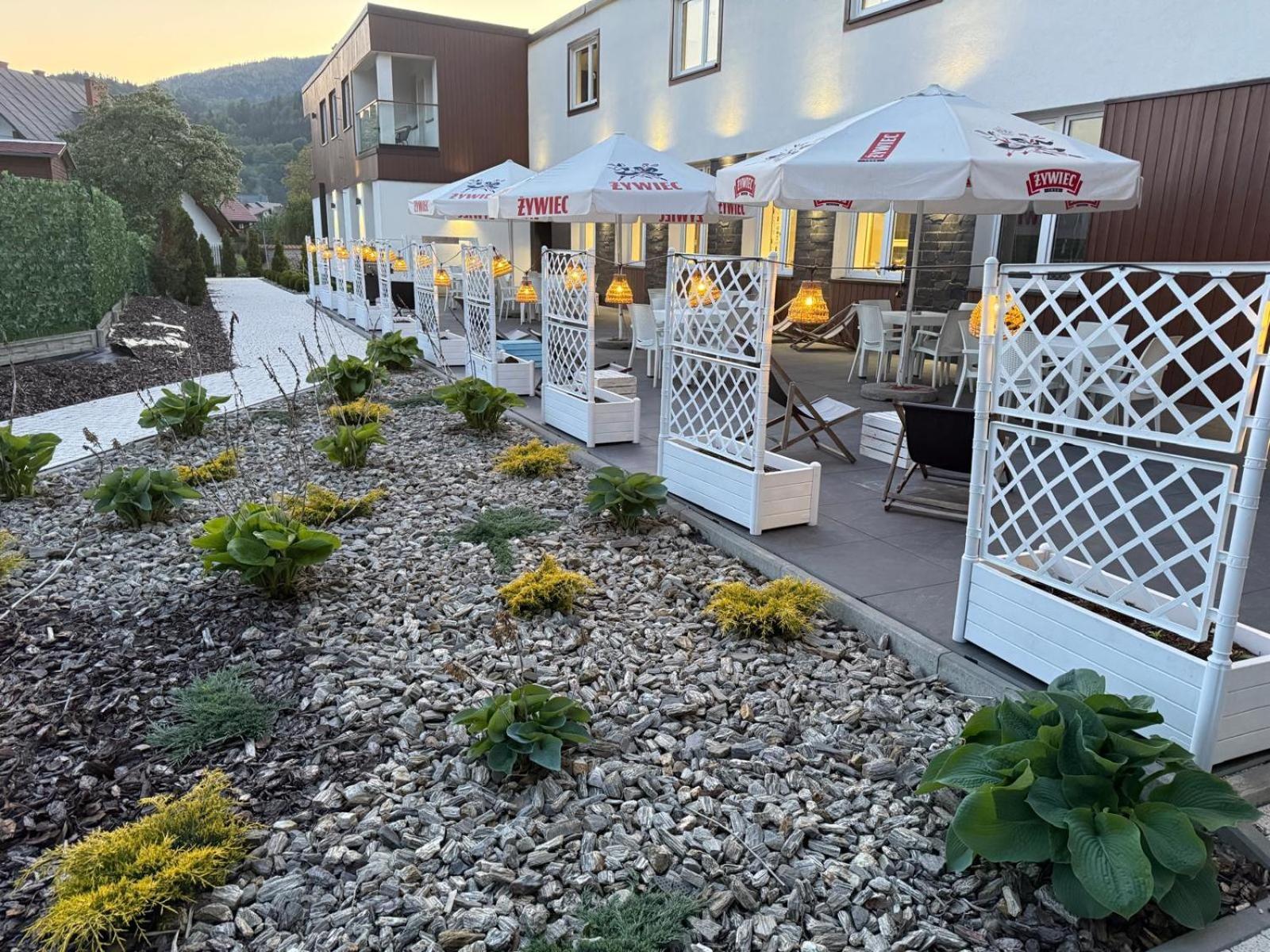 Wrzos Resort & Wellness **** Domki Caloroczne ベンギエルスカ・グルカ エクステリア 写真